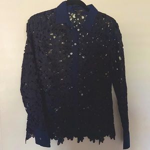 Navy Blouse